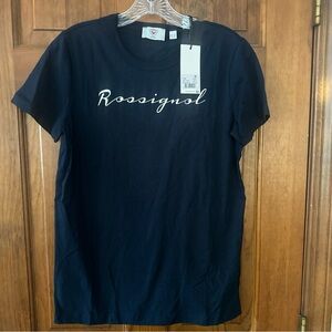 Rossignol Logo Rossi Tee Dark Navy Size Large New